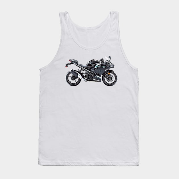 Kawasaki Ninja Tank Top by Worldengine